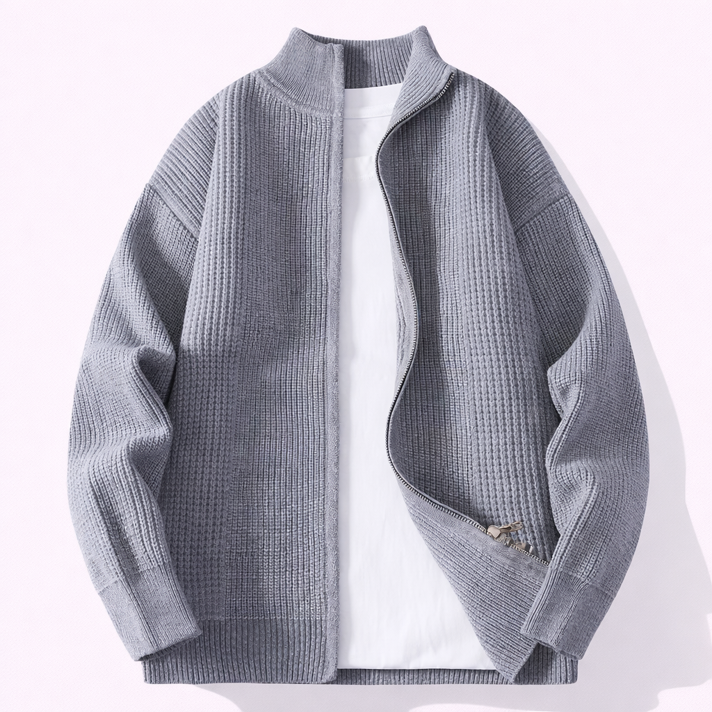 Zip Knit Jacket — Autumn Layer