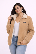 Corduroy Sherpa Jacket
