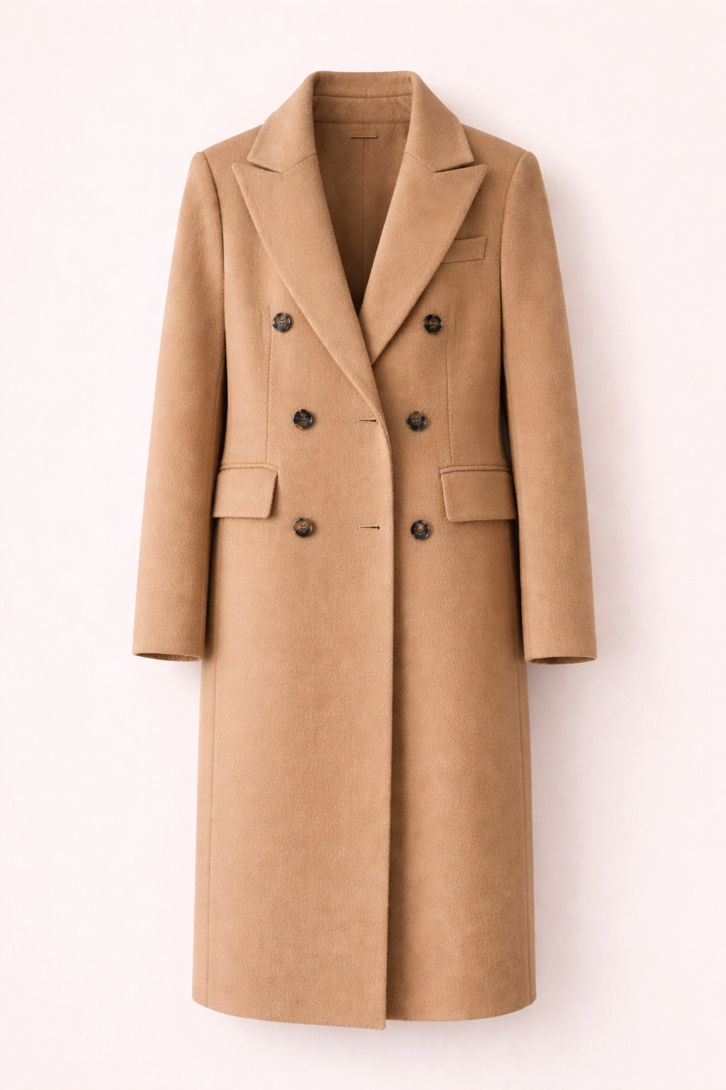 Double-Breasted Long Coat