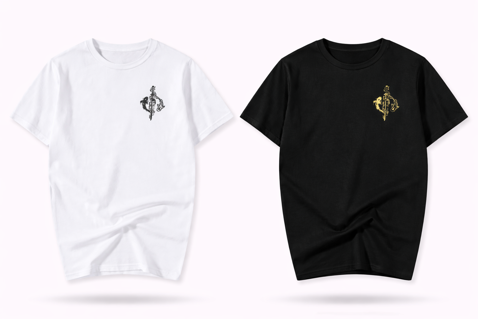 Samurai Graphic Tee — Night Drop