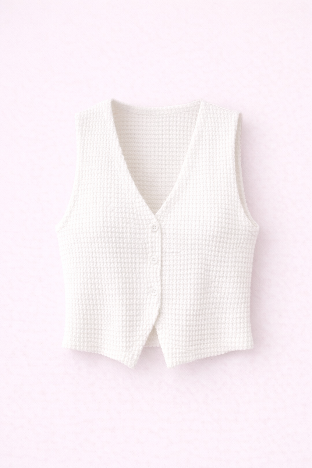 Sleeveless Knit Top — Warm Days
